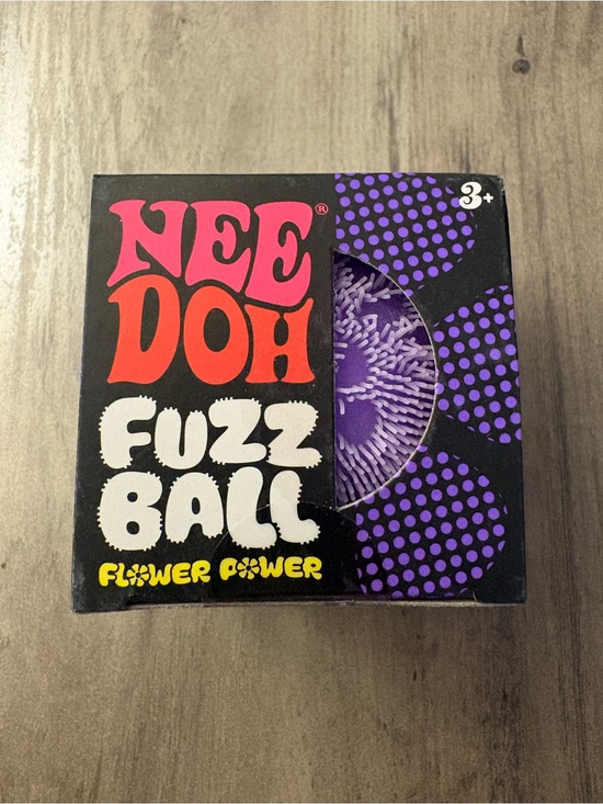 Schylling Other - NeeDoh Fuzz Ball Flower Power Purple